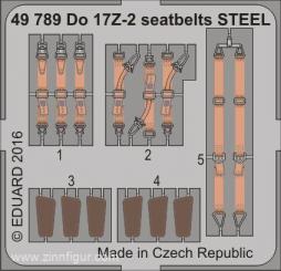 Do 17Z-2 Seatbelts - STEEL 