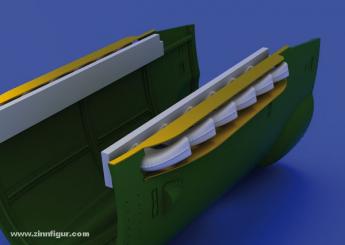 Bf 109G-6 Tuyaux d'échappement 