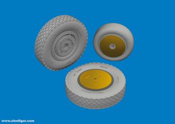 Roues P-39 en retard 