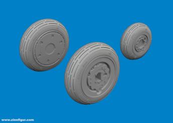 Roues de MiG-21F 