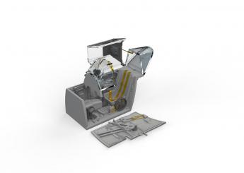 Cockpit du Bf 109F - PRINT 