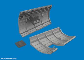 Spitfire Mk.V Radio Compartment - PRINT (Eduard) 