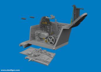 Bf 109K-4 Cockpit - PRINT (Eduard) 