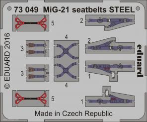 MiG-21 Gurte (Stahl) 