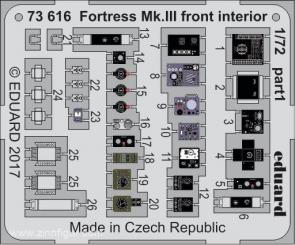 Fortress Mk.III vordere Innendetails 