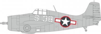 FM-1 US National Insignia with Red Outline - Express Mask 