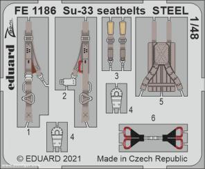 Su-33 Seatbelts STEEL 