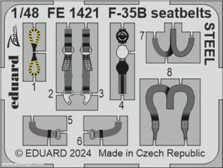 F-35B Seatbelts STEEL 