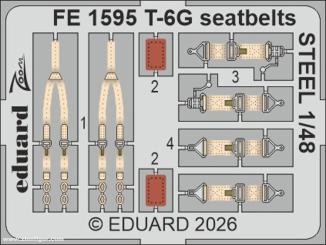 Sangles T-6G - STEEL (Italeri) 