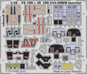 JAS-39B/D Interior S.A. ZOOM 