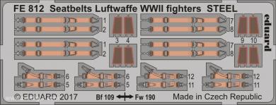Seatbelts Luftwaffe WWII Fighters STEEL ZOOM 