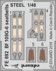 Sangles Bf 109G-6 (acier) 