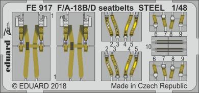 F/A-18B/D Seatbelts STEEL 
