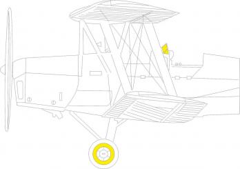 DH.28A Tiger Moth - Express Mask 