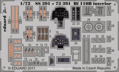 Bf 110B Innendetails ZOOM 