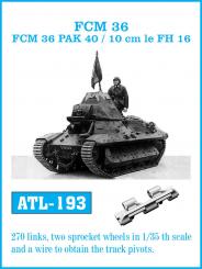 FCM36 / FCM36 PaK40 / 10cm leFH16 Track Links 