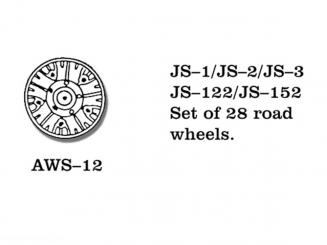 JS-1 / JS-2 / JS-3 / JS-122 / JS-152 Road Wheels 
