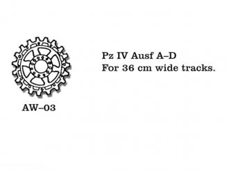 Pz.Kpfw.IV Ausf.A-D Wheel 