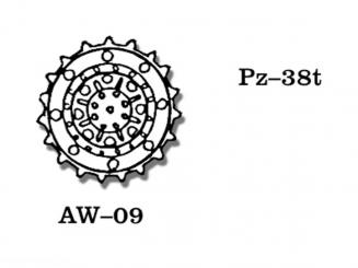 Pz.Kpfw.38(t) Drive Wheels 