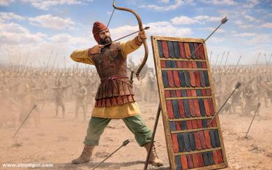 Soldat d'infanterie lourde persan 