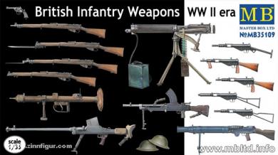 Armes d'infanterie britanniques WK2 