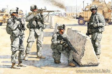Point de contrôle américain en Irak 