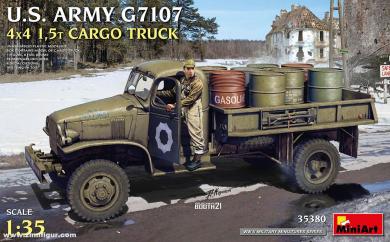 US Army G7107 4x4 1,5t Cargo Truck 