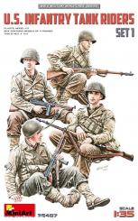 Kit 1 de cavaliers de chars d'infanterie US 