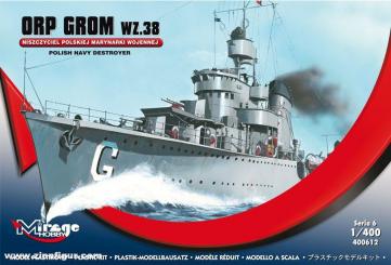 ORP Grom WZ.38 Destroyer 