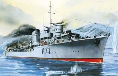 Destroyer ORP Grom 1940 