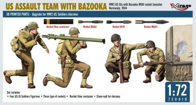 US Sturmtrupp mit Bazooka - Normandie 1944 