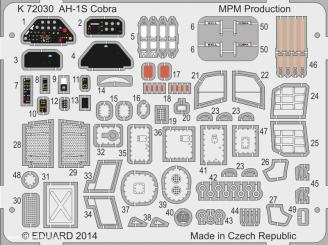 AH-1S Cobra Photo-etched Parts 