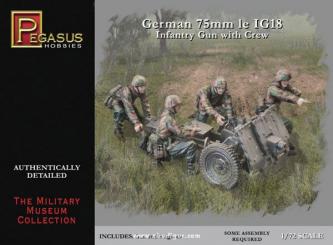 75mm 1e IG18 Infantry Gun with Crew 