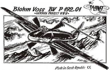 Blohm Voss BV P 192.01, WW2 projects 