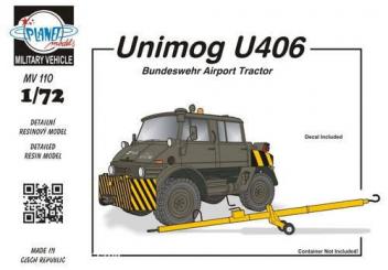 Unimog U406 DoKa Tracteur militaire d'aéroport + AERO 