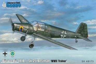Bücker Bü 181B / SK 25 Bestmann "Schulflugzeug" 