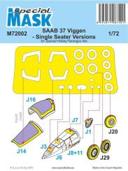 Saab Viggen monoplace - Special Mask 