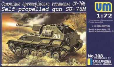 SU-76M Arme à feu autopropulsée 