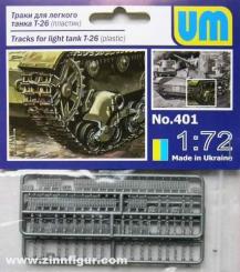 Chaînes pour Light Tank T-26 