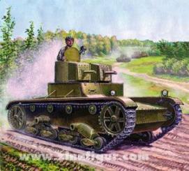 Vickers 6 ton modèle E char léger 