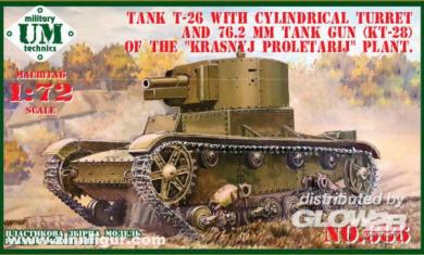 T-26 tourelle cylindrique avec canon de 76,2 mm (KT-28) 