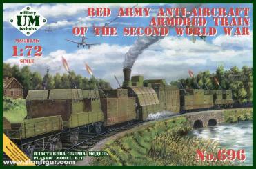 Train blindé antiaérien de l'Armée rouge 
