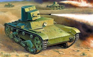 Sowjetischer Panzer OT-26 (Flammenwerfer) 
