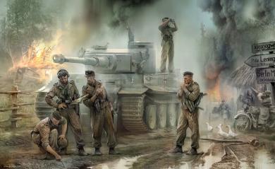 Deutsche Panzerbesatzung 1943-45 