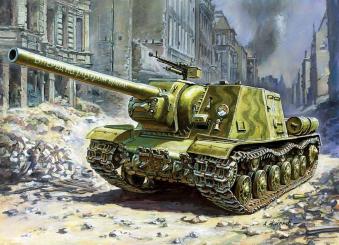 ISU-122 Self-propelled Gun 