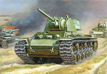 KV-1 avec canon F-32 Wargame Add-On 
