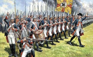 Grenadiers prussiens de Frédéric le Grand 