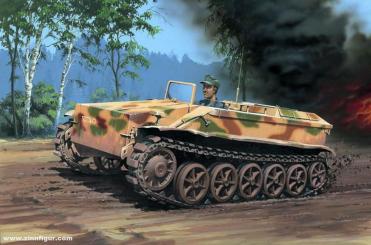 Borgward IV Ausf.A porteur de charge lourde 