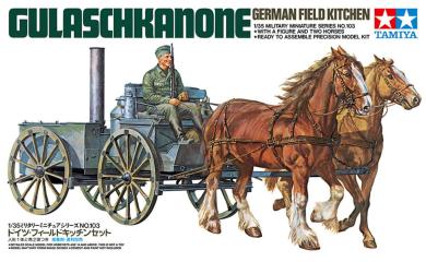 Cuisine de campagne allemande "Gulaschkanone". 