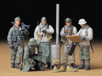 Soldaten 'Befehlsausgabe' 